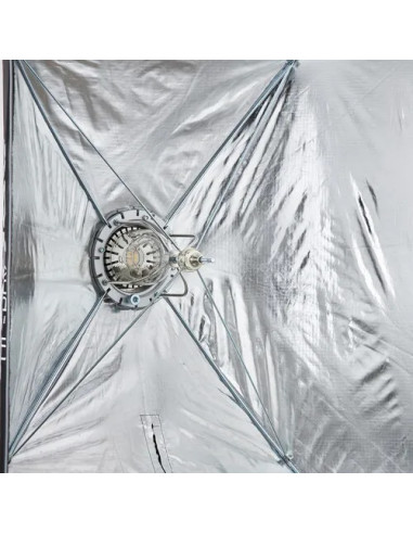 Softbox a chiusura rapida 90x120cm con griglia
