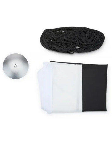 Softbox a chiusura rapida 90x120cm con griglia