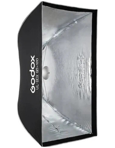 Softbox a chiusura rapida 90x120cm con griglia