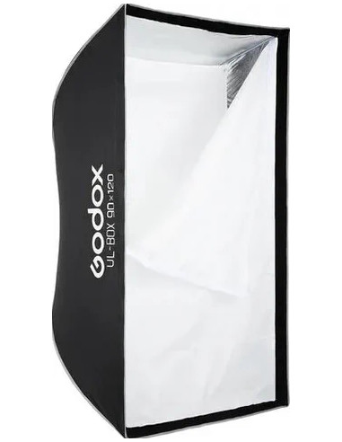 Softbox a chiusura rapida 90x120cm con griglia