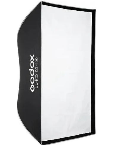 Softbox a chiusura rapida 90x120cm con griglia