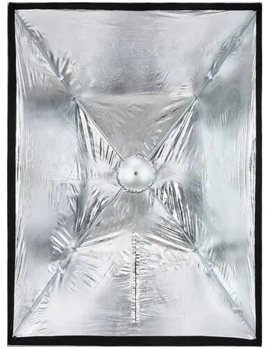 Softbox a chiusura rapida 90x120cm con griglia