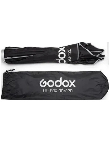 Softbox a chiusura rapida 90x120cm con griglia