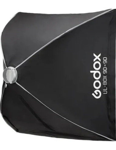 Softbox a chiusura rapida 90x90cm con griglia