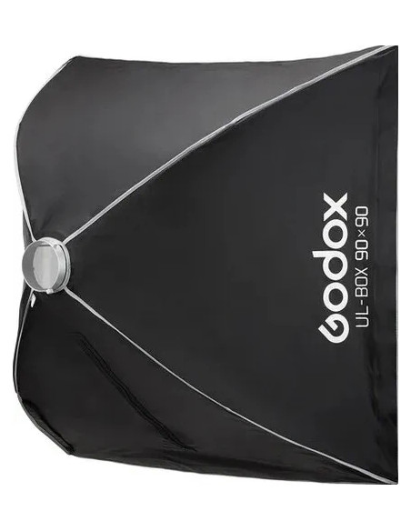 Softbox a chiusura rapida 90x90cm con griglia