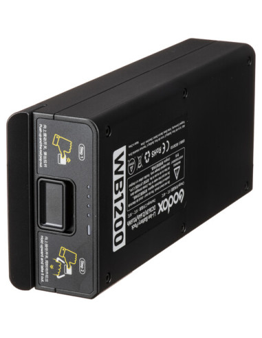 Batteria WB1200 2600mAh per AD1200PRO