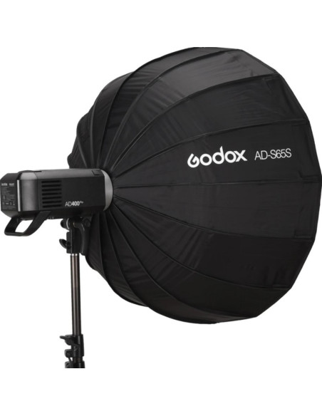 GODOX SOFTBOX 65CM SILVER AD-S65S X AD300PRO X AD400PRO ATTACCO PROPRIETARIO