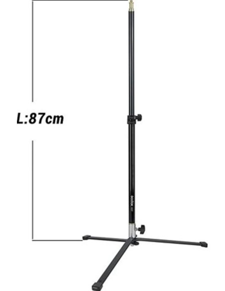 90F Stativo Pieghevole per Luci in Alluminio