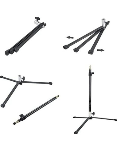 90F Stativo Pieghevole per Luci in Alluminio