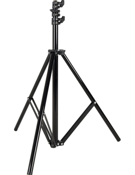 GODOX STATIVO 240F LIGHT STAND ALU (DIAM 25,7-22,4-19-16 GAMBE 19, MAX H 240CM, CHIUSO 68CM, PESO 1,3KG, CARICO 2KG)