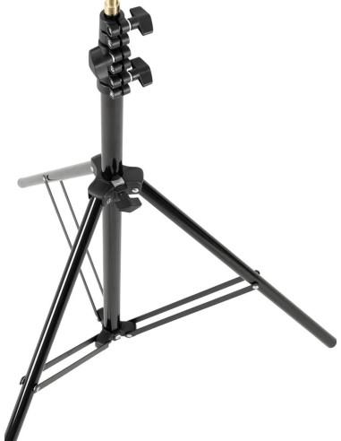 GODOX STATIVO 240F LIGHT STAND ALU (DIAM 25,7-22,4-19-16 GAMBE 19, MAX H 240CM, CHIUSO 68CM, PESO 1,3KG, CARICO 2KG)