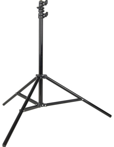 GODOX STATIVO 240F LIGHT STAND ALU (DIAM 25,7-22,4-19-16 GAMBE 19, MAX H 240CM, CHIUSO 68CM, PESO 1,3KG, CARICO 2KG)