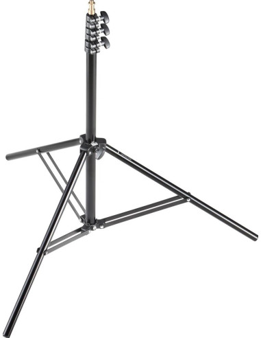 GODOX STATIVO 240F LIGHT STAND ALU (DIAM 25,7-22,4-19-16 GAMBE 19, MAX H 240CM, CHIUSO 68CM, PESO 1,3KG, CARICO 2KG)