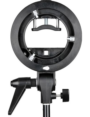 Staffa Speedlite S2 per flash con attacco Bowens con softbox 60cm e borsa