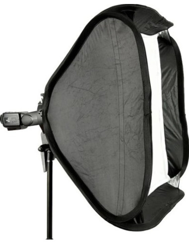 Staffa Speedlite S2 per flash con attacco Bowens con softbox 60cm e borsa