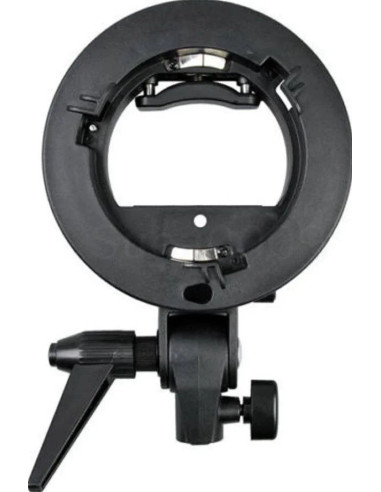 Staffa Speedlite S2 per flash con attacco Bowens con softbox 60cm e borsa