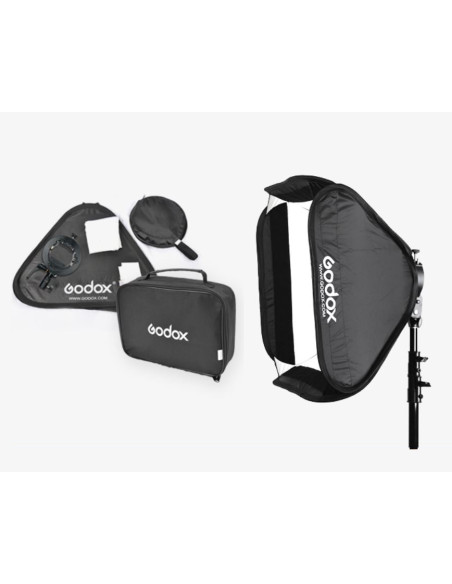SGUV8080CM S2 Staffa Speedlite kit Softbox 80x80cm