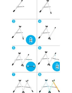 NANLITE KIT 2 BARRE CON CLAMP PER PAVOTUBE 395 MM LUNGHEZZA 2