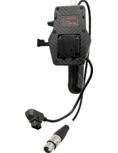 NANLITE BATTERY GRIP PER V-MOUNT CON 4 PIN XLR PER FORZA 150 2