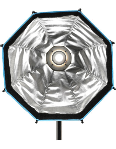 Softbox ottagonale a chiusura rapida 40cm con griglia, Attacco FM