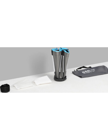 Softbox ottagonale a chiusura rapida 40cm con griglia, Attacco FM