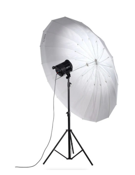 U-180ST UMBRELLA SHALLOW TRANSLUCENT 180CM