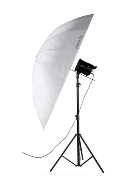 U-180ST UMBRELLA SHALLOW TRANSLUCENT 180CM