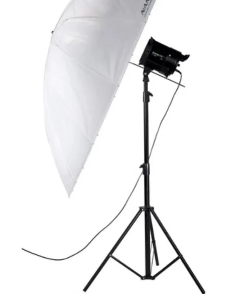 U-180ST UMBRELLA SHALLOW TRANSLUCENT 180CM