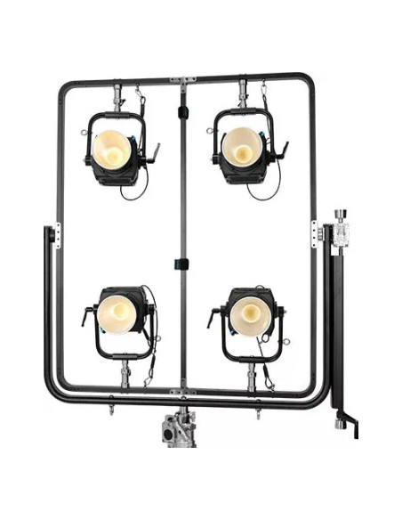 Frame per 4 luci EVOKE con perno Junior