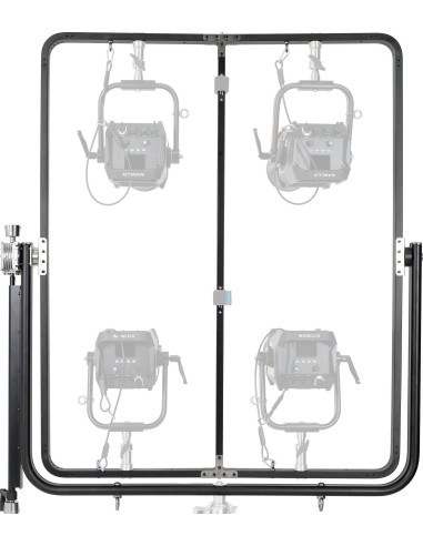 Frame per 4 luci EVOKE con perno Junior