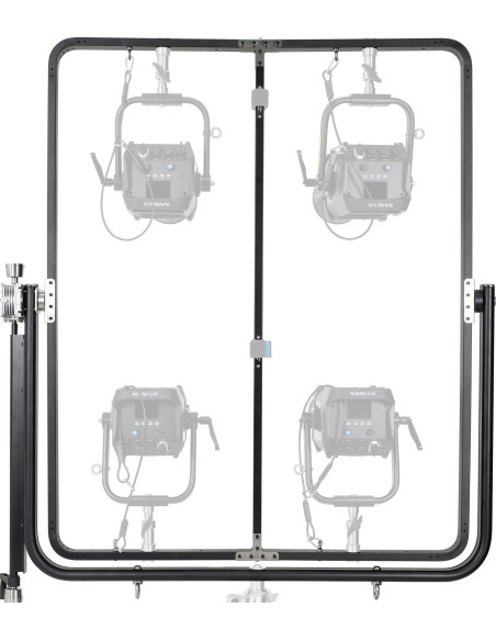 Frame per 4 luci EVOKE con perno Junior