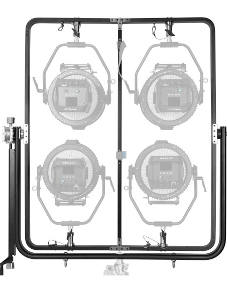 Frame per 4 luci EVOKE con perno Junior