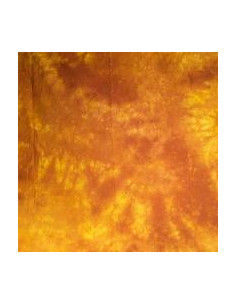 TRUX DESIGN FONDALE STOFFA 3X6 MT GIALLO MARRONE MACULATO CON BORSA