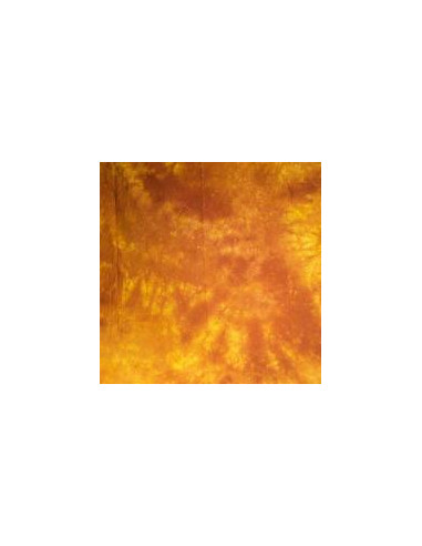 TRUX DESIGN FONDALE STOFFA 3X6 MT GIALLO MARRONE MACULATO CON BORSA