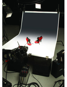 COLORAMA COLORGRADE PVC 110X170 CM WHIT/BLACK