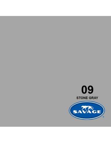 SAVAGE FONDALE  2,72X11M COLORE 09 STONE GRAY SEAMLESS PAPER