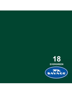 SAVAGE FONDALE  2,72X11M COLORE 18 EVERGREEN SEAMLESS PAPER