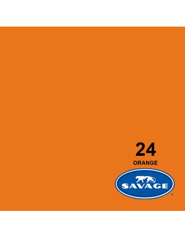 Fondale in cartoncino Arancione 2,72 x 11 metri