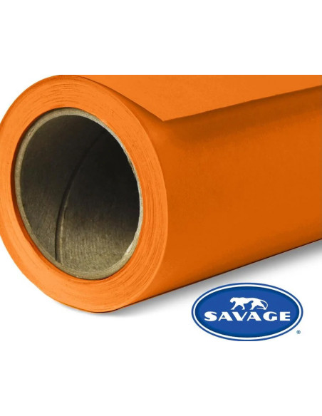 Fondale in cartoncino Arancione 2,72 x 11 metri