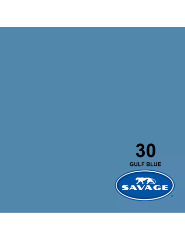 Fondale in cartoncino Gulf Blu 2,72 x 11 metri