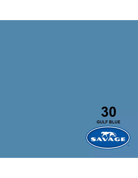 Fondale in cartoncino Gulf Blu 2,72 x 11 metri