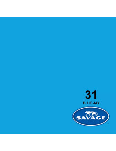 SAVAGE FONDALE  2,72X11M COLORE 31 BLUE JAY SEAMLESS PAPER
