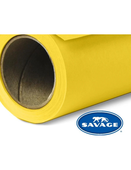 Fondale in cartoncino Giallo Canarino 2,72 x 11 metri