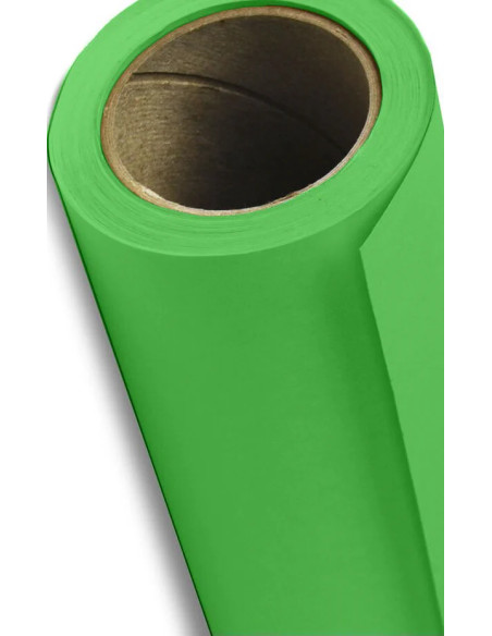 Fondale in cartoncino Tech Green 2,72 x 11 metri