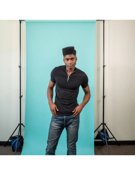 Fondale in cartoncino Baby Blu 2,72 x 11 metri