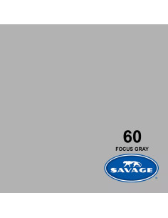 SAVAGE FONDALE  2,72X11M COLORE 60 FOCUS GRAY SEAMLESS PAPER