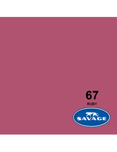 SAVAGE FONDALE  2,72X11M COLORE 67 RUBY SEAMLESS PAPER