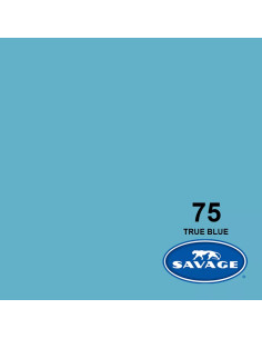 SAVAGE FONDALE  2,72X11M COLORE 75 TRUE BLUE SEAMLESS PAPER