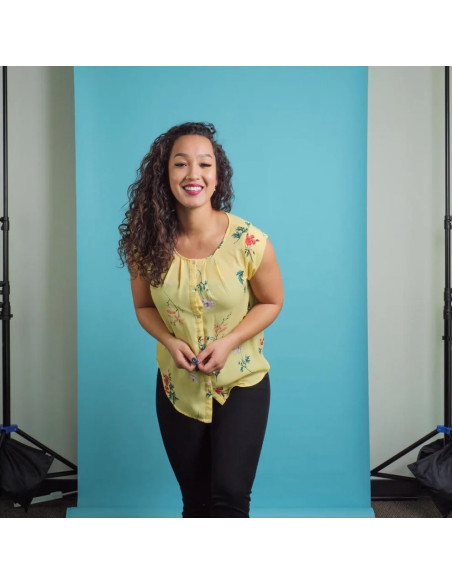 SAVAGE FONDALE  2,72X11M COLORE 75 TRUE BLUE SEAMLESS PAPER