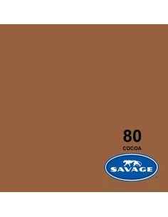 SAVAGE FONDALE  2,72X11M COLORE 80 COCOA SEAMLESS PAPER